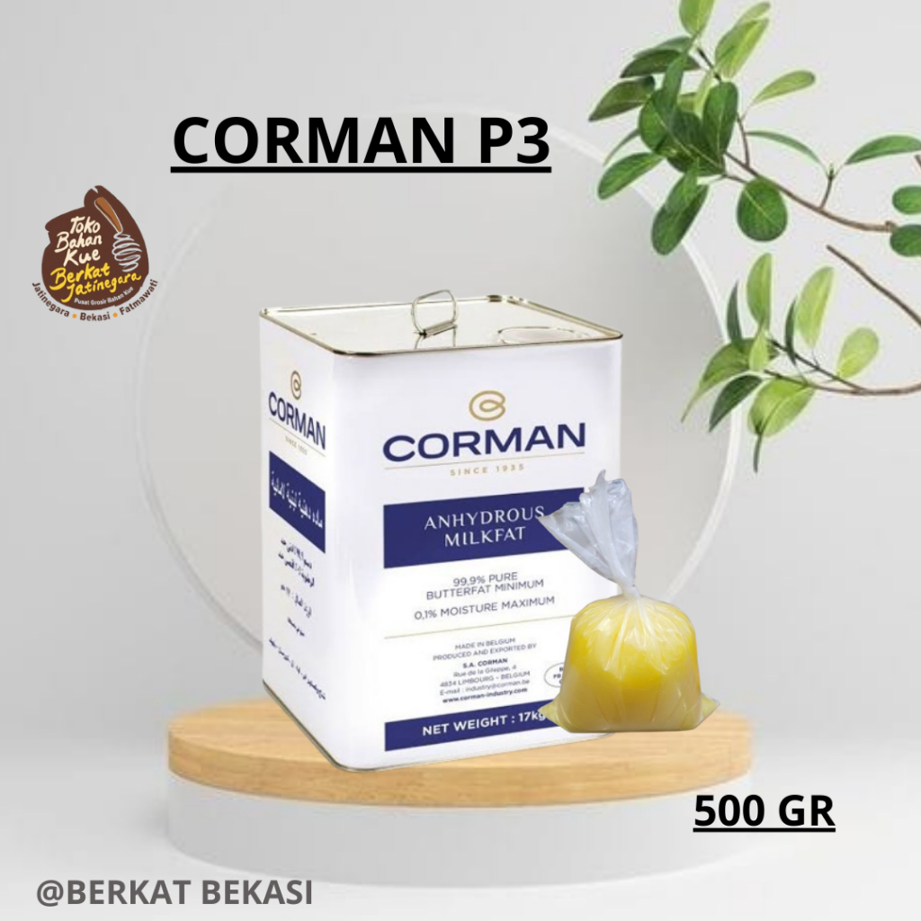 AMF CORMAN / CORMAN P3 / AMF CORMAN BUTTER P3 / KEMASAN 500 GR