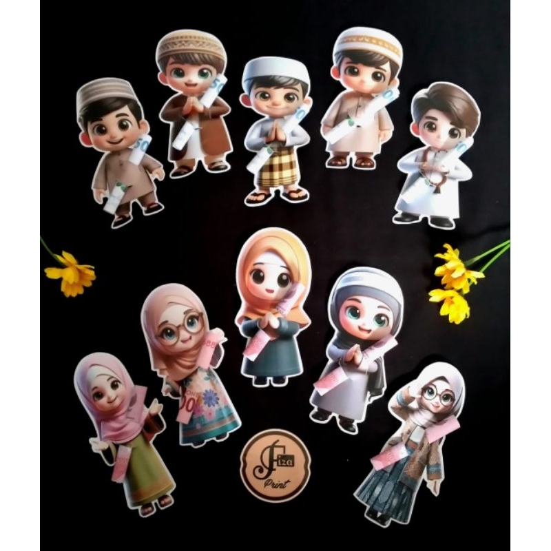

Amplop Lebaran Gemoy Peluk Uang