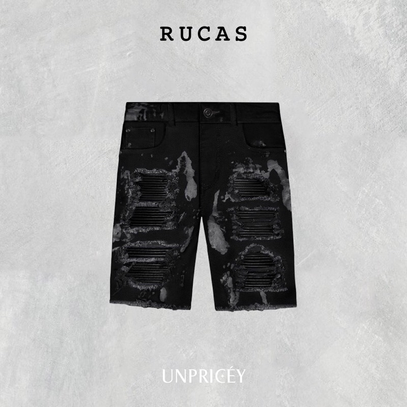 RUCAS Caviar Leather Short