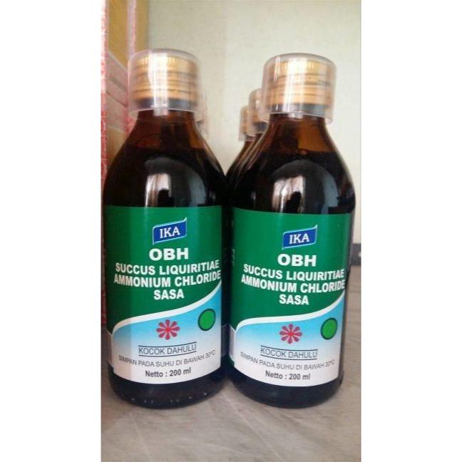 OBH Ika 200ml - Obat Batuk Hitam untuk Berdahak