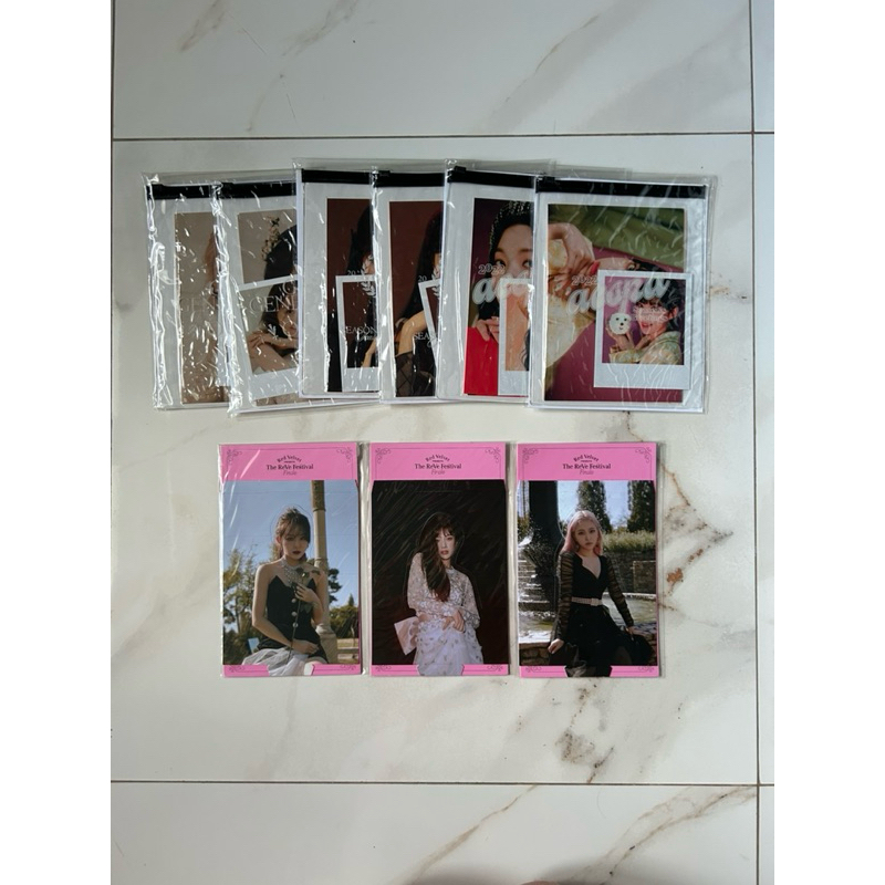 READY CLEARANCE SALE RED VELVET GIRLS GENERATION SNSD AESPA MD SG SEASON GREETING 2022 PHOTOPACK SG 