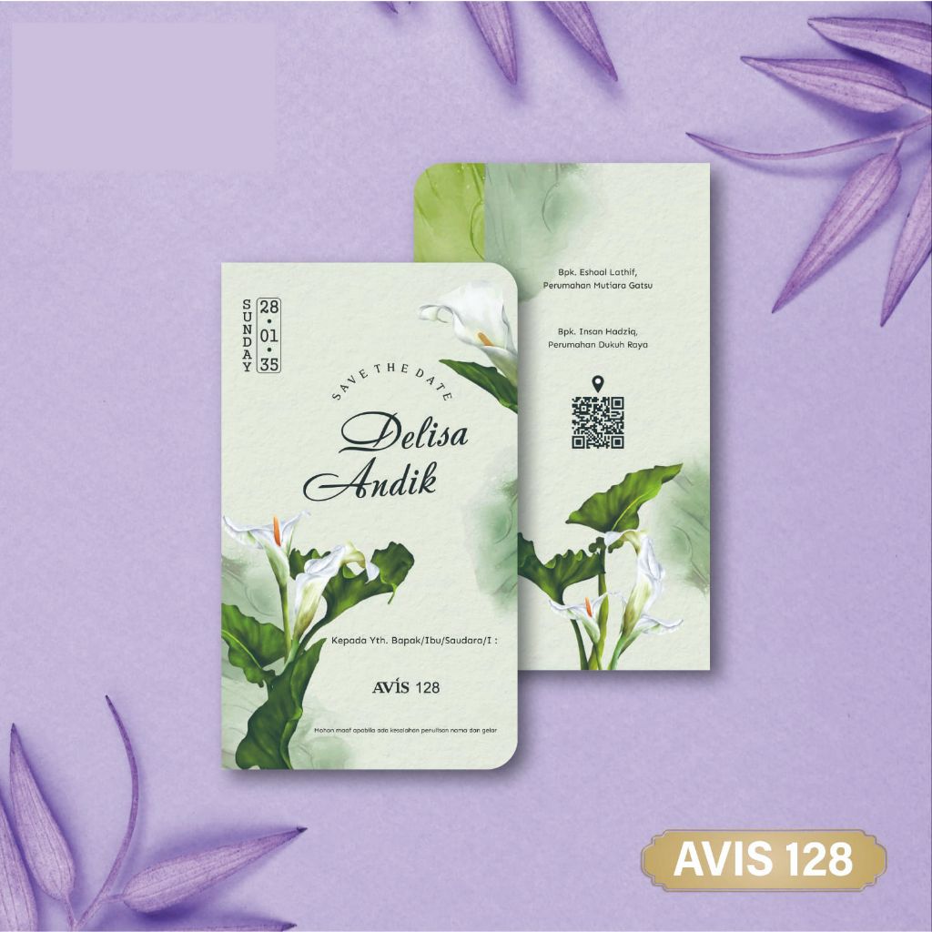 Undangan Avis 128-132