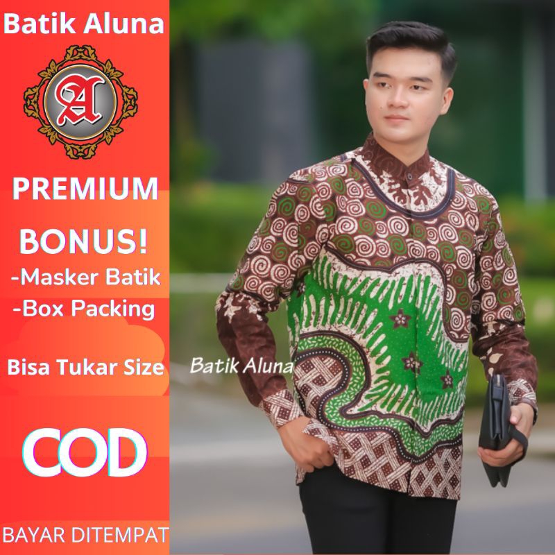BATIK KOKO PRIA LENGAN PANJANG BATIK KOKO PREMIUM BAJU KOKO BATIK PRIA KOKO BATIK PRIA LENGAN PANJAN