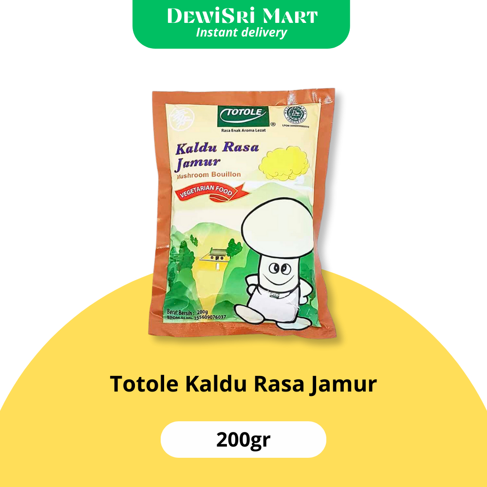 

Totole Kaldu Jamur 200gr - Dewi Sri Mart
