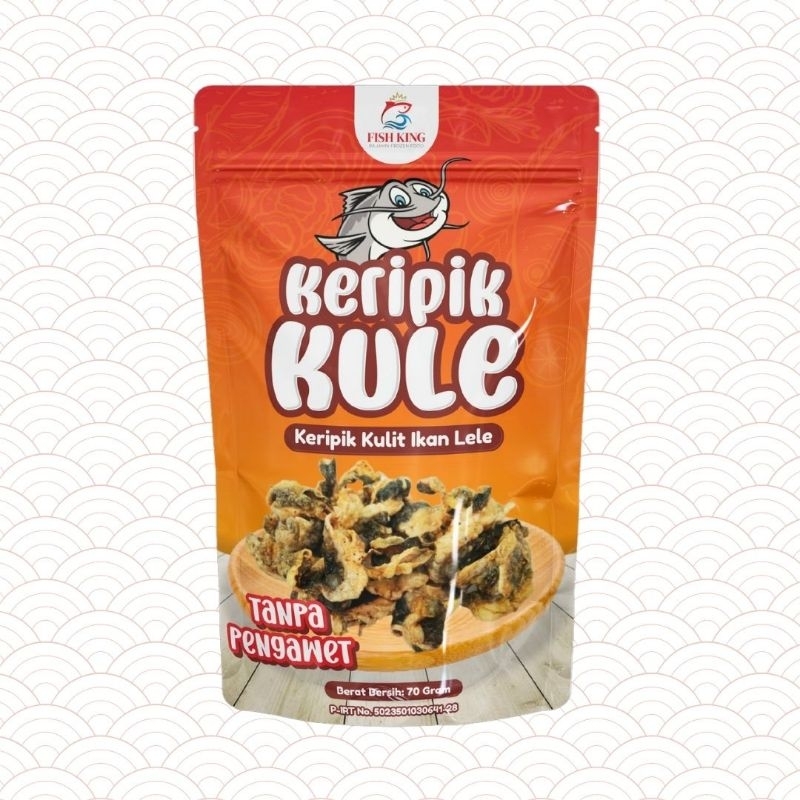 

Keripik KuLe FISHKING 70 gram Fish Skin Chips