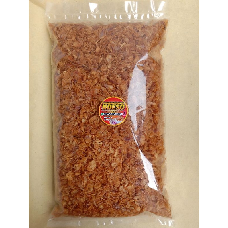 

Bawang Goreng Murni kemasan 1000 gram