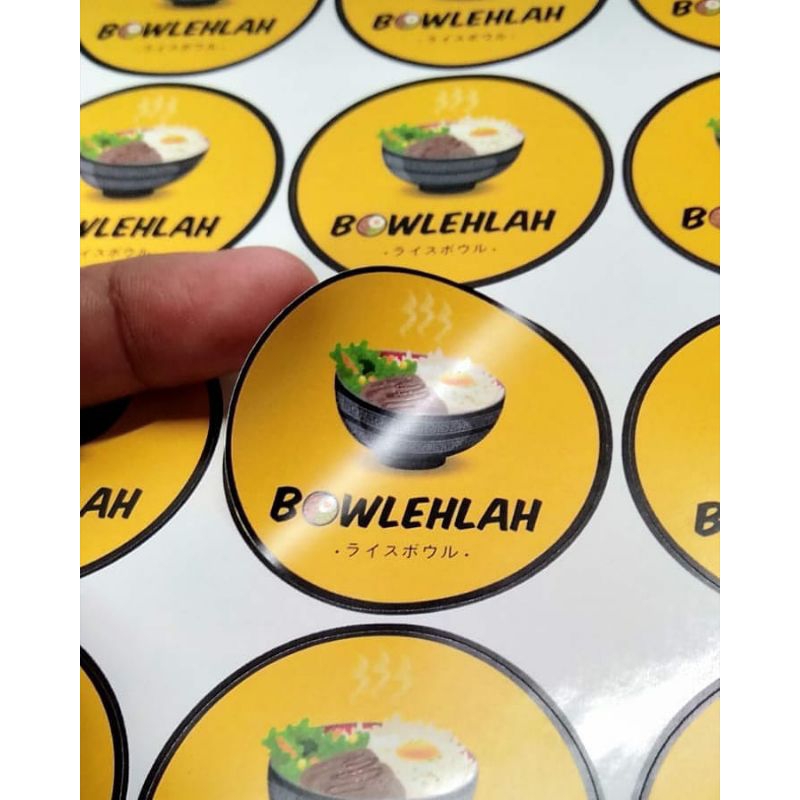 

Stiker Cromo Print And Cut A3+, gratis potong stiker (termurah)