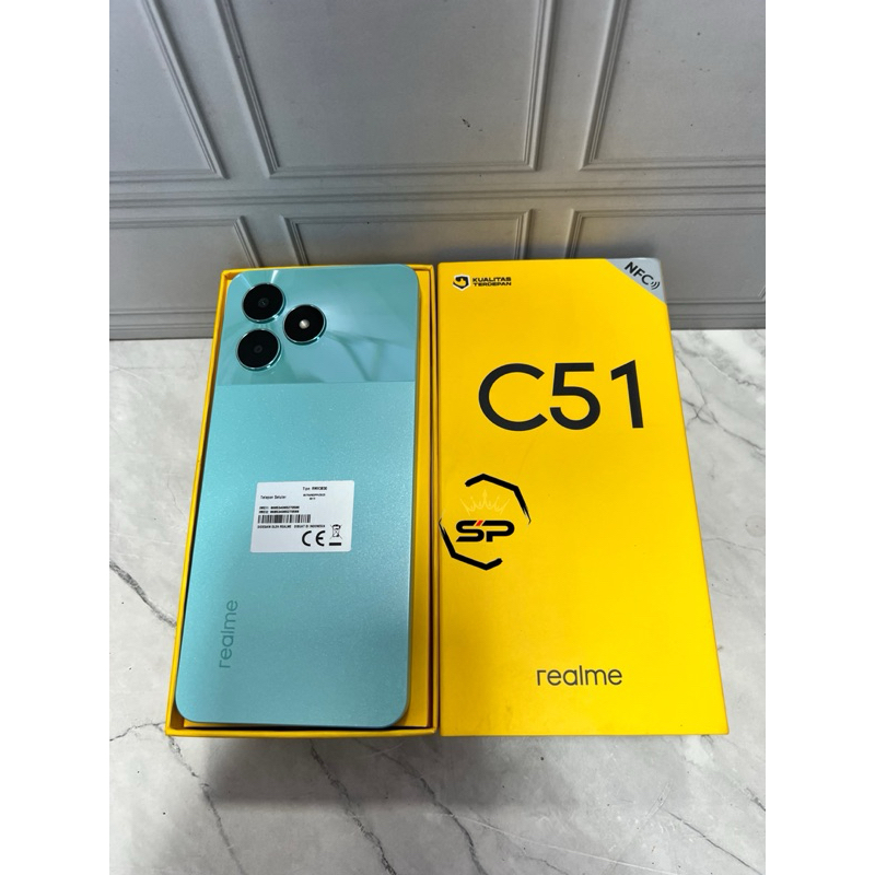 lengkap | Realme c51 4/128  bekas | hp bekas | hp second | Realme c51 4/128