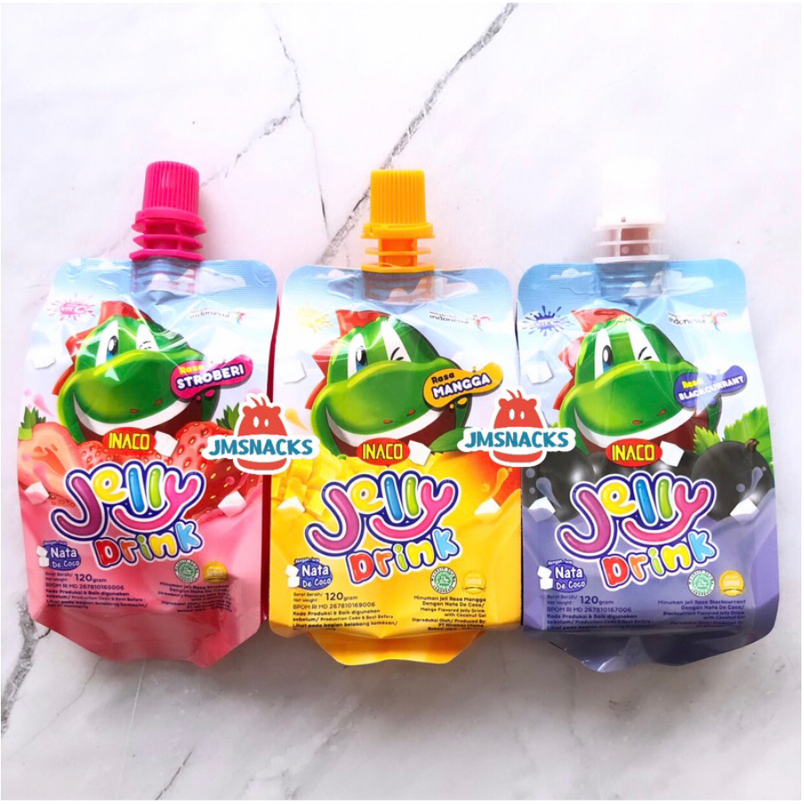 

[GROSIR!!] Inaco Jelly Drink 120g 1 DUS isi 50 PCS - minuman jeli grosir murah diskon termantap