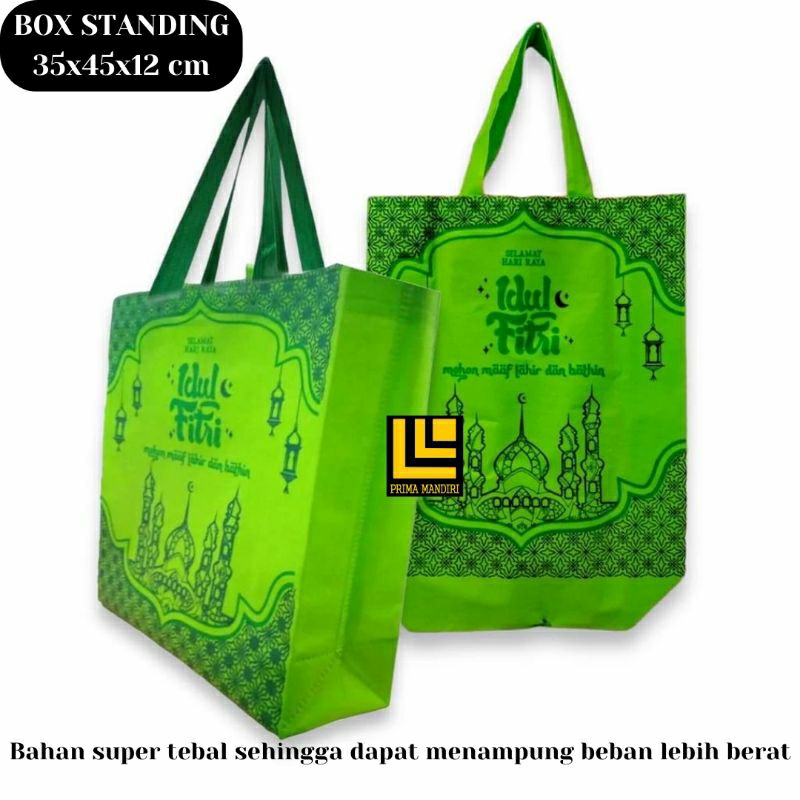 

12 PCS TAS spunbond LEBARAN Box 35x46x12 ,goodie bag ,tas idul fitri,tas souvenir pernikahan,goodie bag ulang tahun,ultah,custom,bebas,murah