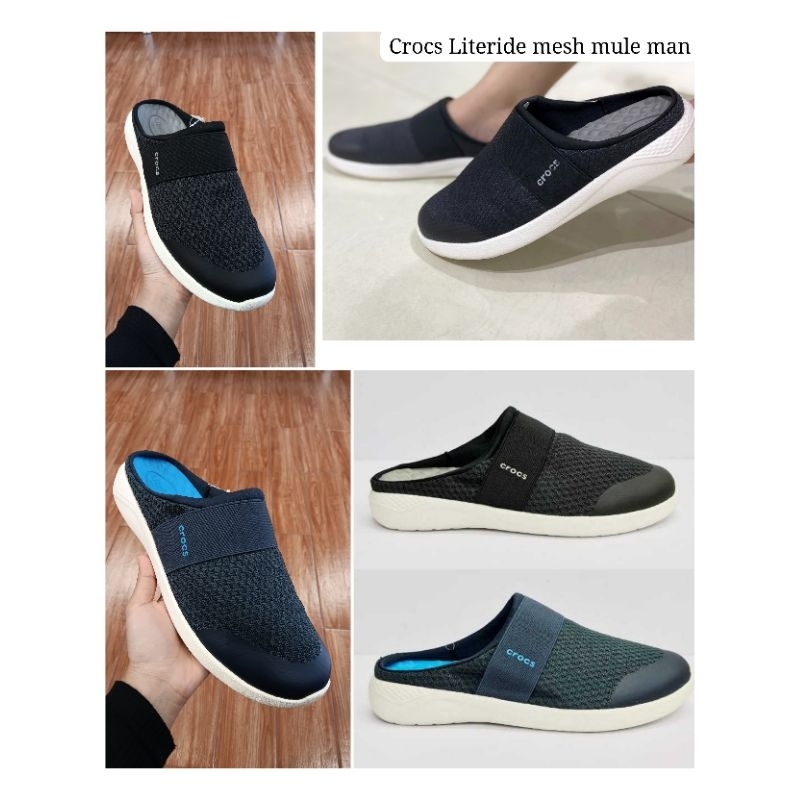 CROCS LITERIDE MESH UNISEX SEPATU SANDAL PRIA WANITA