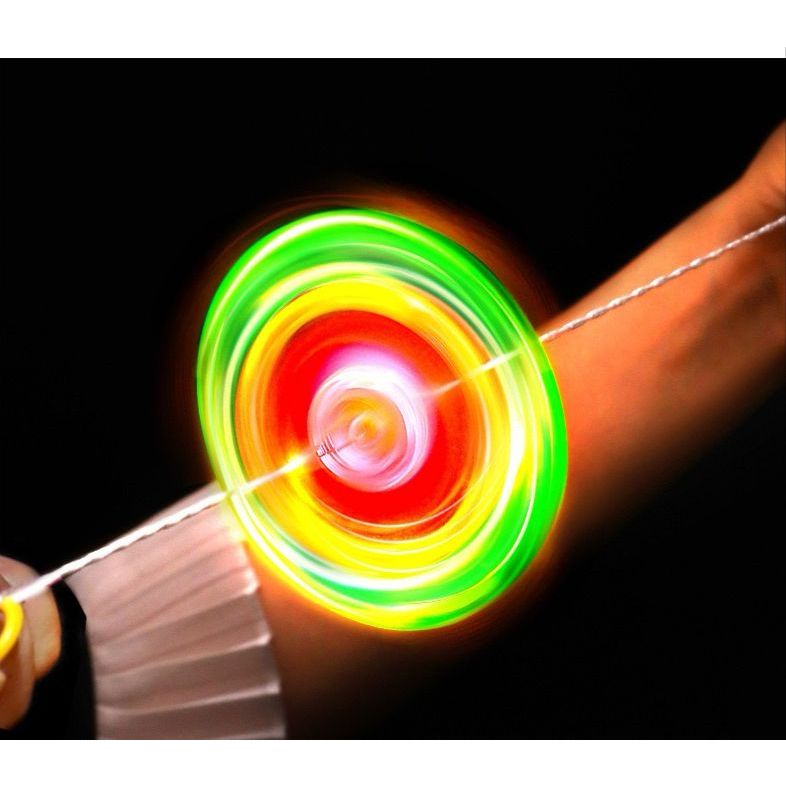 MAINAN GASING TALI LAMPU LED GASING MODERN BUNYI SIULAN