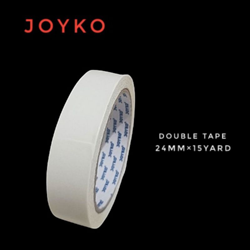 

Double Tape JOYKO 24mm×15yard(1 inch)/Perekat Dua Sisi