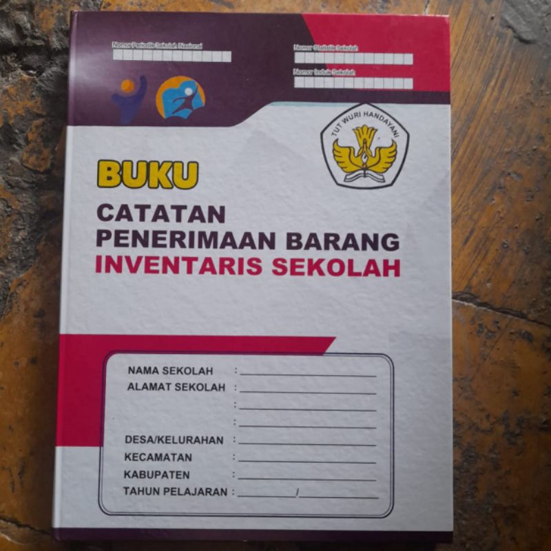 

BUKU CATATAN PENERIMAAN BARANG INVENTARIS SEKOLAH