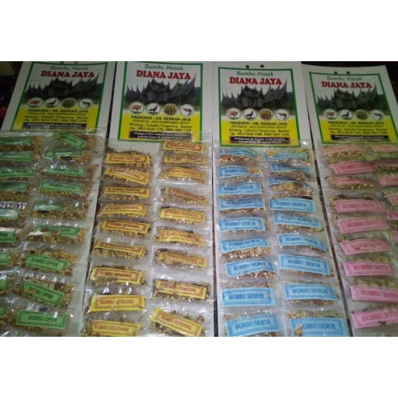 

Bumbu Masakan padang Komplit Rempah Kering