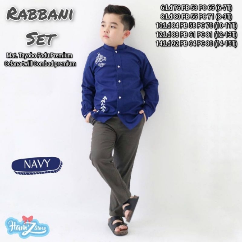 SETELAN KOKO ANAK RABBANI