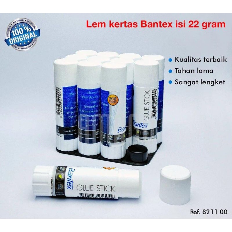 

Bantex Glue Stick 8 / 22 / 35 Gr