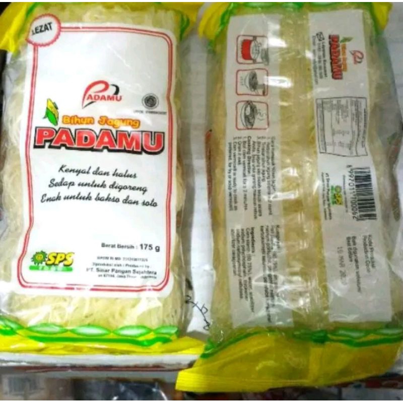 

BIHUN JAGUNG PADAMU 160GR