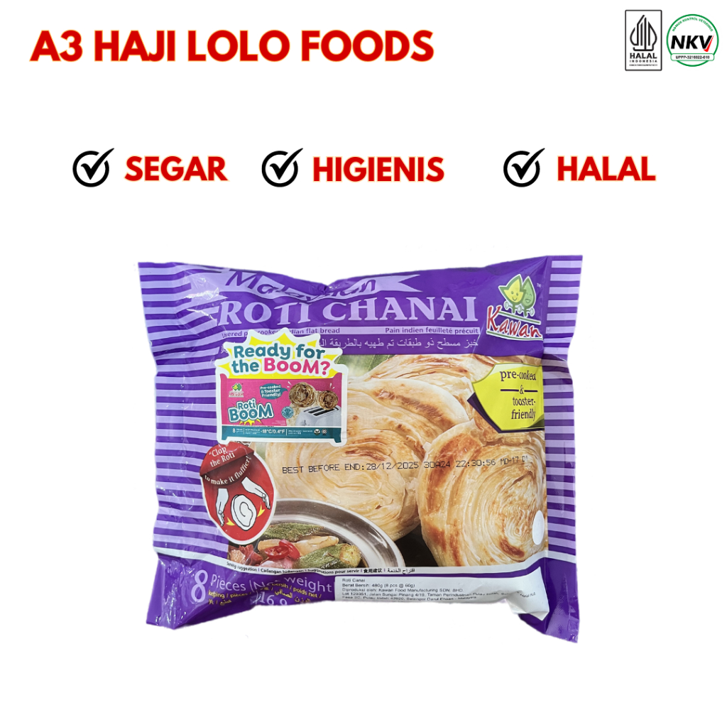 

KW. Roti Channai @480 Gr