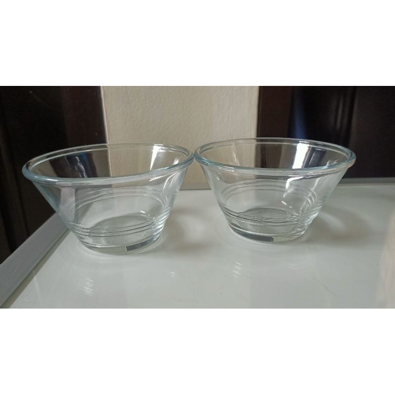 Mangkok kaca kecil mangkok saos