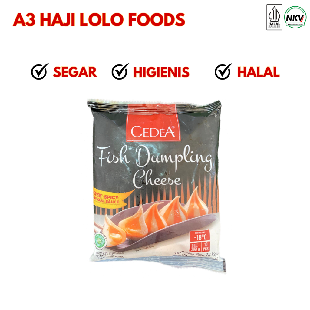 

Cedea Fish Dumpling Cheese 200 Gr