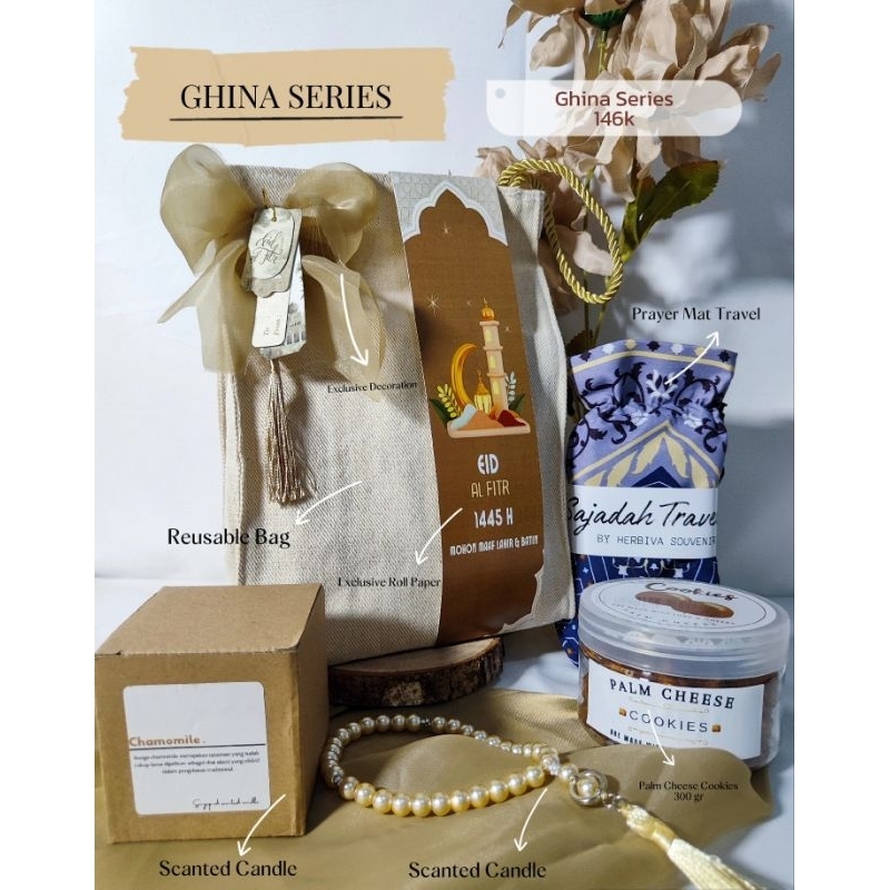 

GHINA SERIES|Hampers lebaran|Eid Hampers| Hampers Idul Fitri