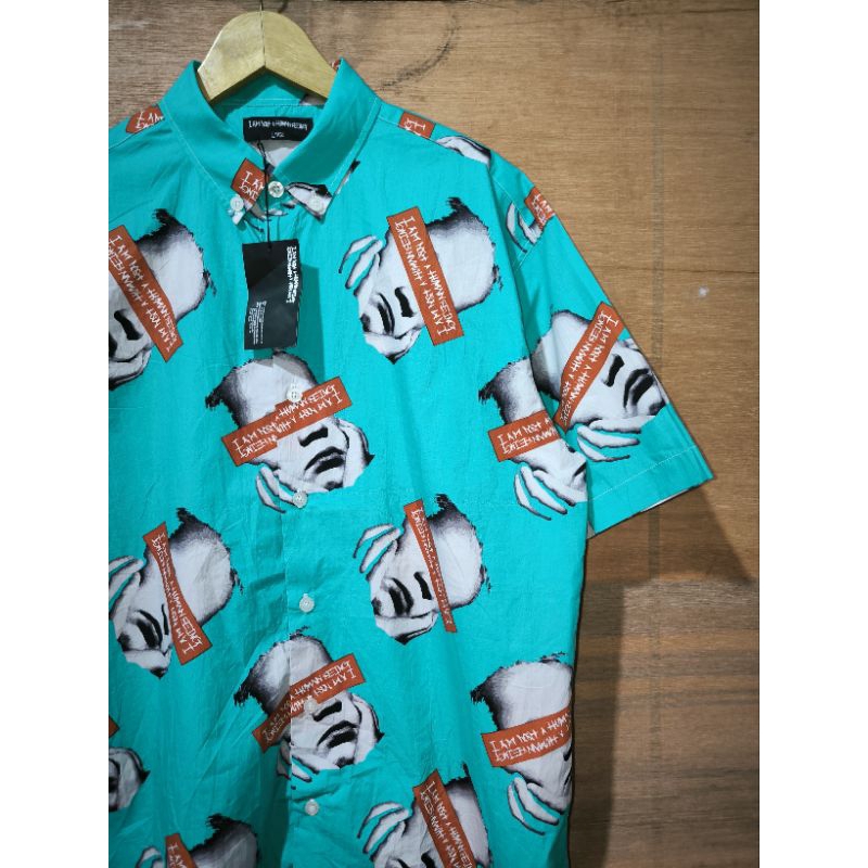 Kemeja Aop I Am Not Human Being