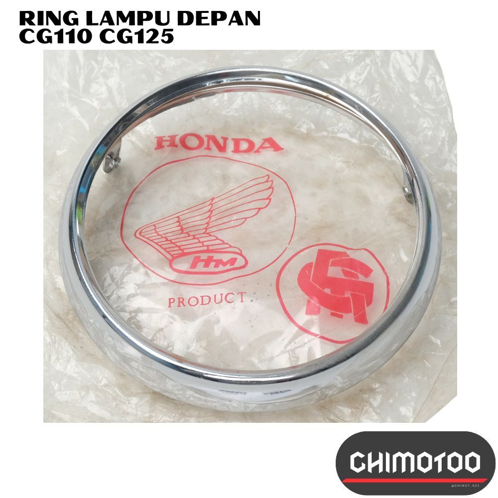 Ring Lampu Depan Honda Cg110 Cg 110 Cg125 Cg 125 Gl100 Gl 100 Gl125 Gl 125