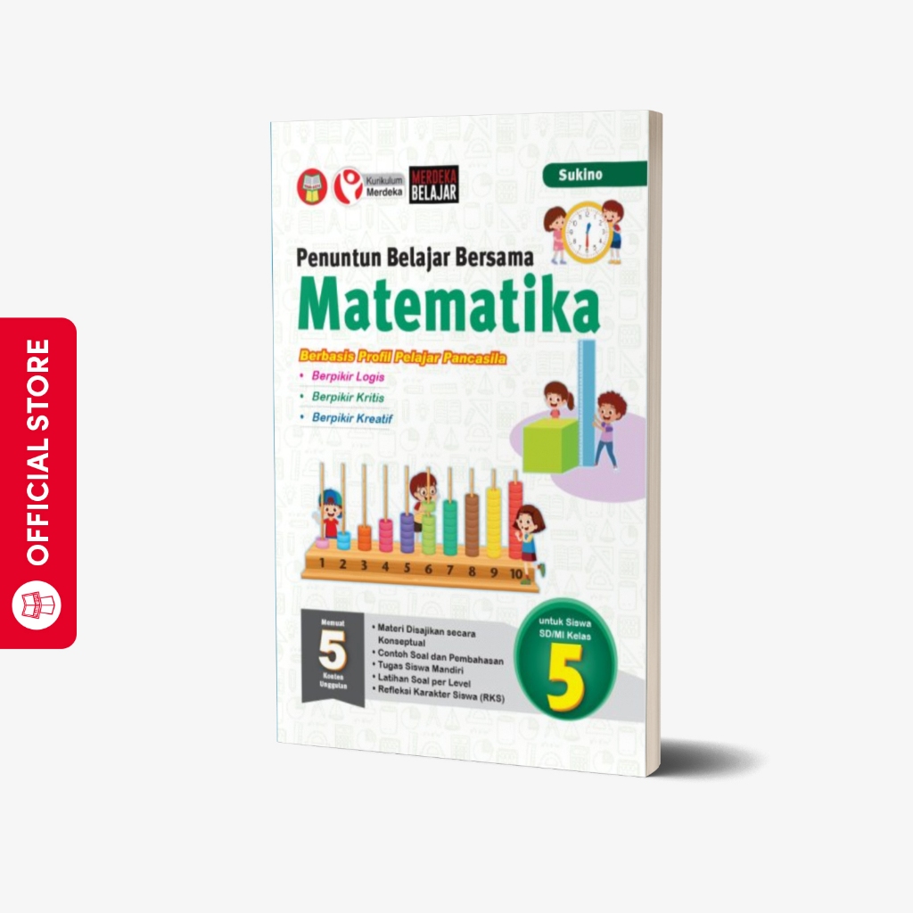 Yrama Widya - Penuntun Belajar Bersama Matematika SD/MI Kelas 5 (Latihan Soal Kurikulum Merdeka)