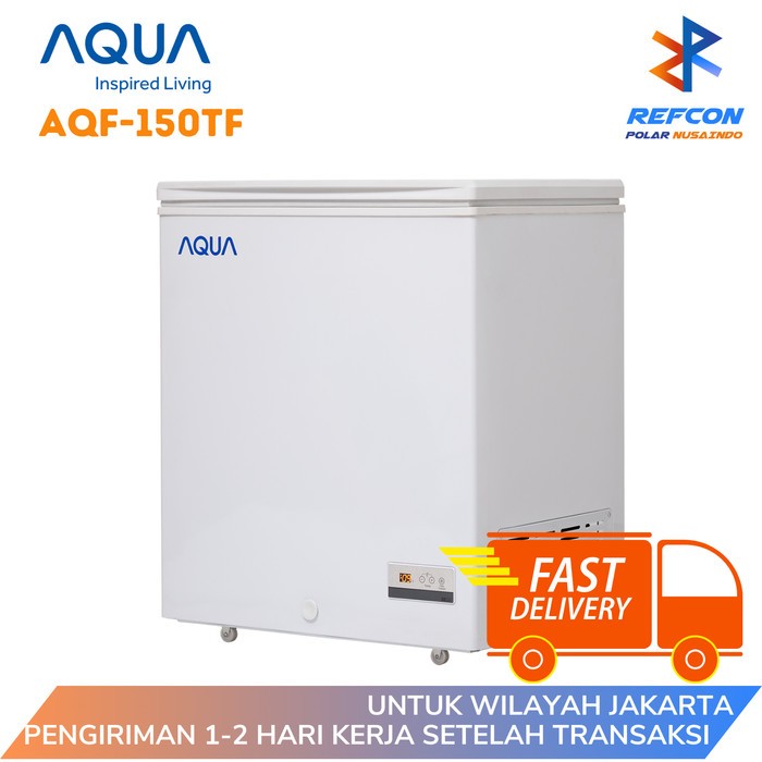 CHEST FREEZER AQUA AQF 150TF / AQF 150 TF / AQF150TF TURBO FAN 146L