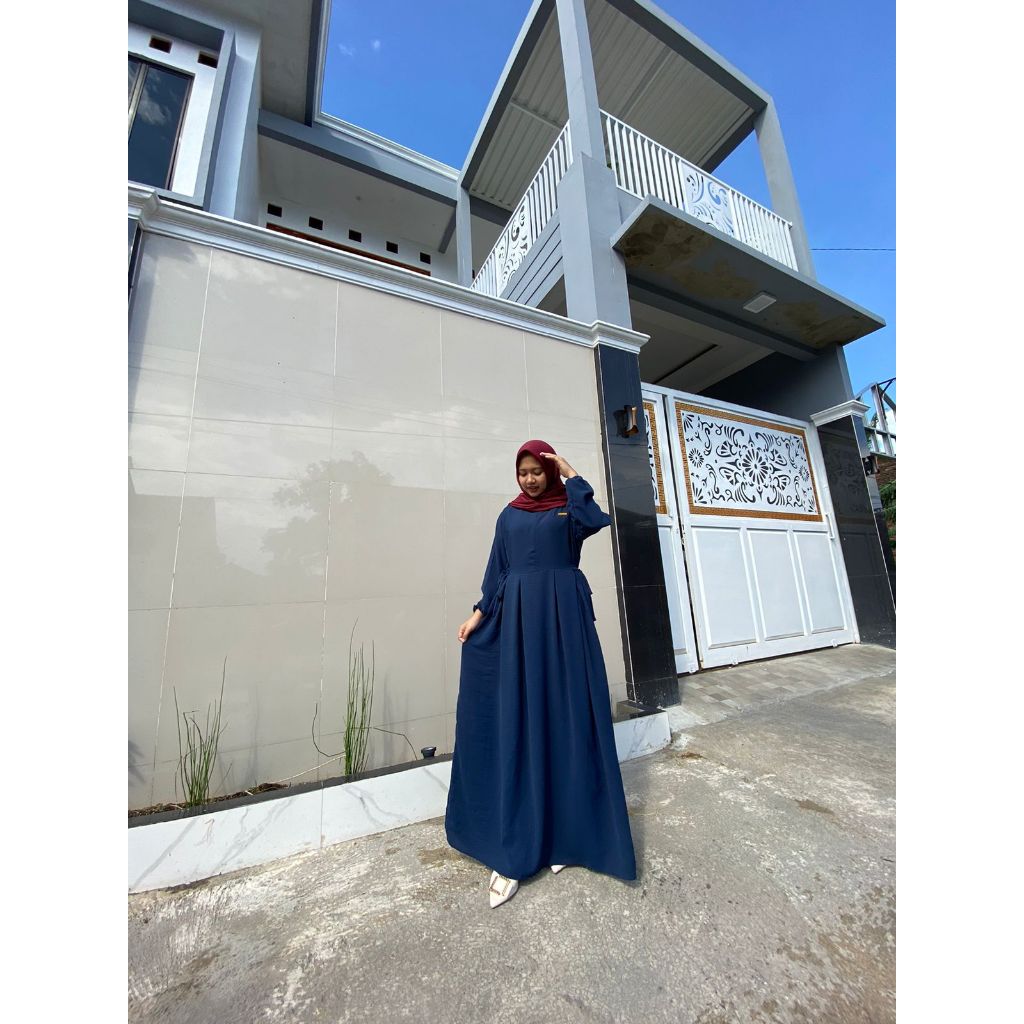 GAMIS NIKITA CRINKLE AIRFLOW TERBARU LD 110CM PB 130-8