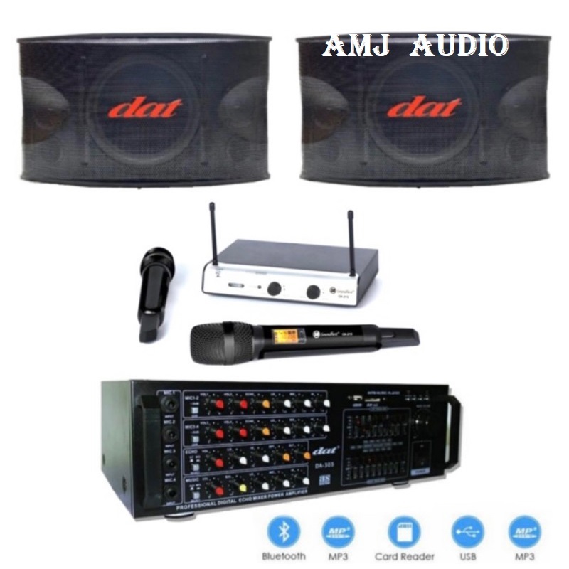 paket karaoke DAT DA4500 10inch DAT ORIGINAL BLUETOOTH
