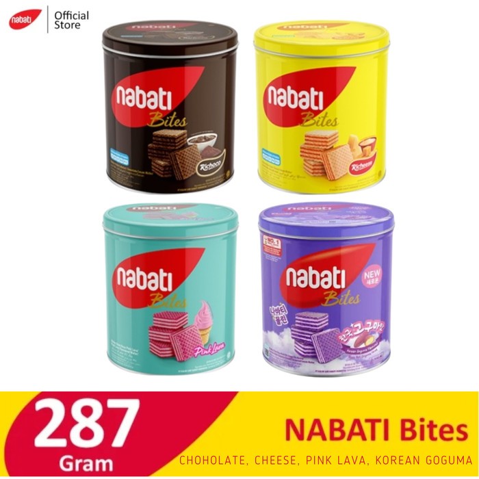 

Nabati Wafer Kaleng 287gr