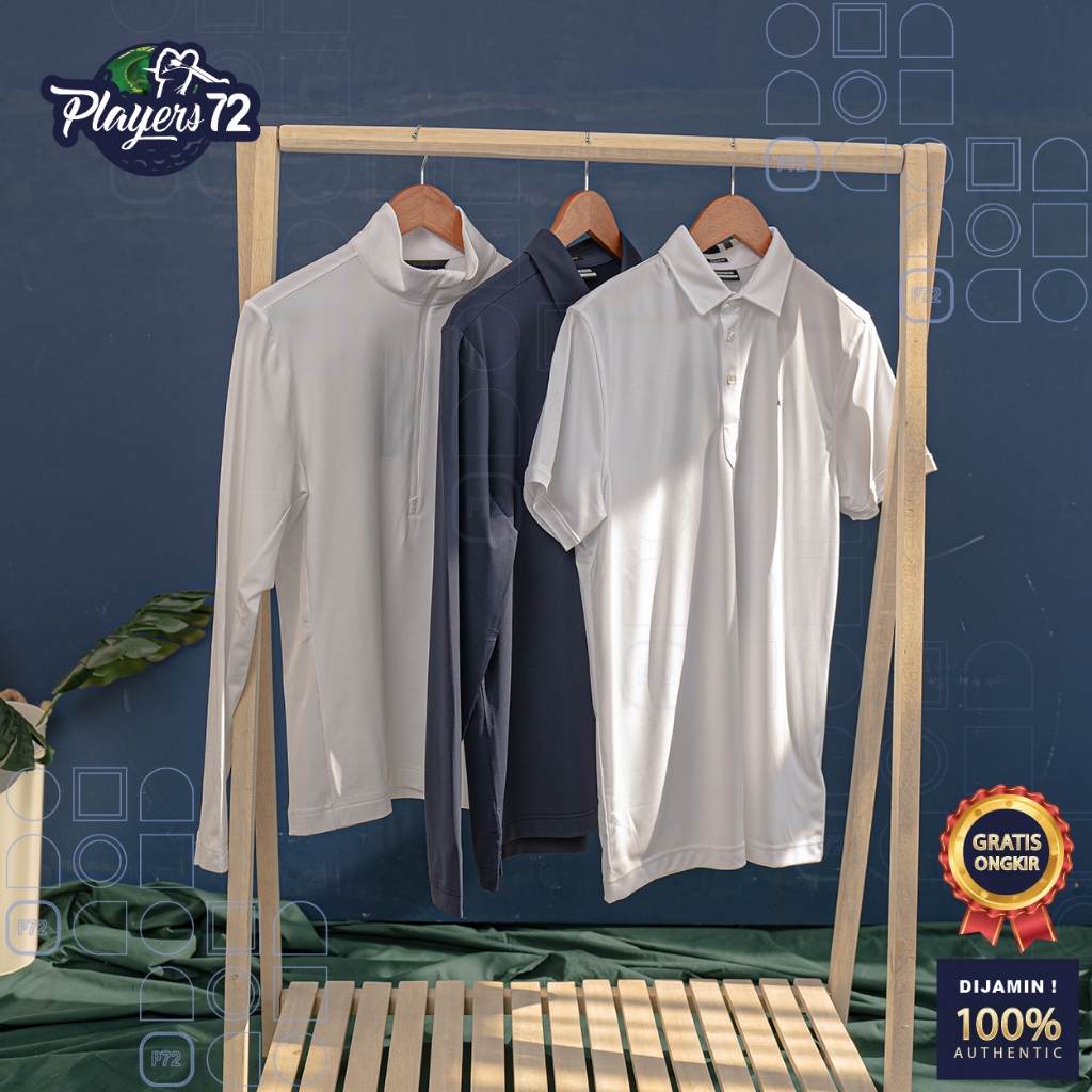 PLAYERS72 J LINDEBERG M JESPER LONG SLEEVE GOLF / Baju Olahraga Pria