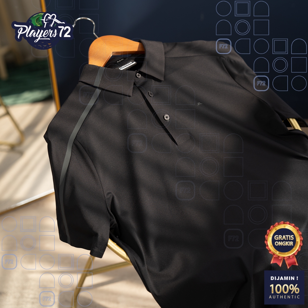 PLAYERS72 J LINDEBERG M ALFRED PUNCHED GOLF POLO / Baju Olahraga Pria