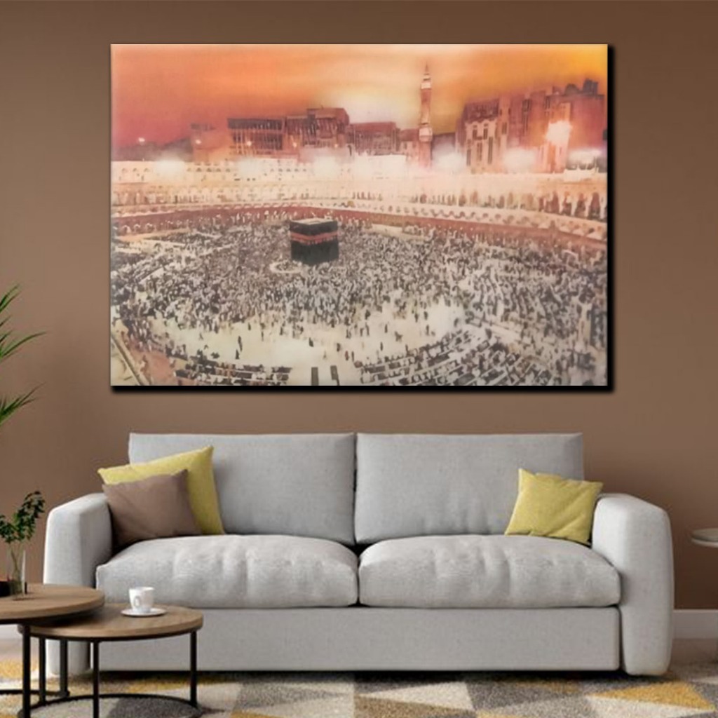 Lukisan Kanvas Kabah 120x100 cm