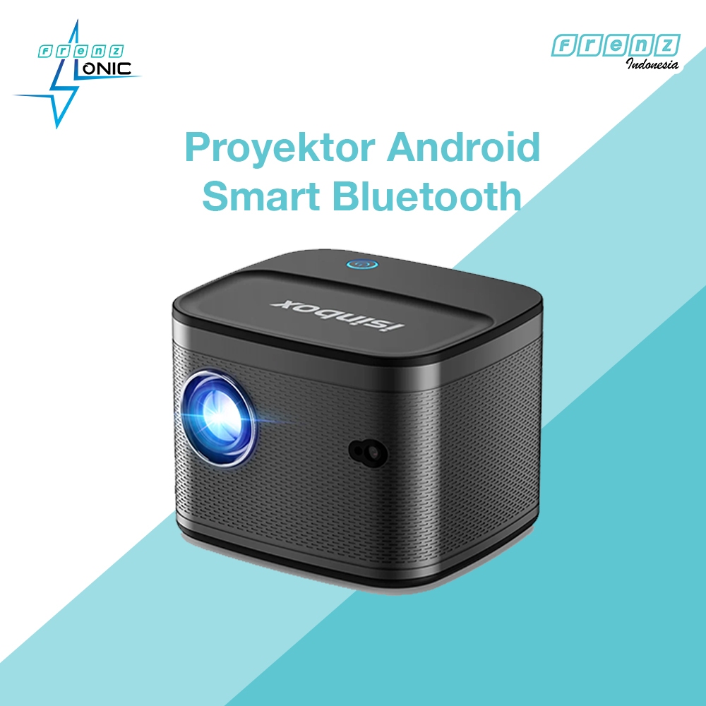 isinbox Proyektor Android 5G WiFi Smart Bluetooth Proyektor Fokus Otomatis HD 4K | NETFLIX HDMI ONLY