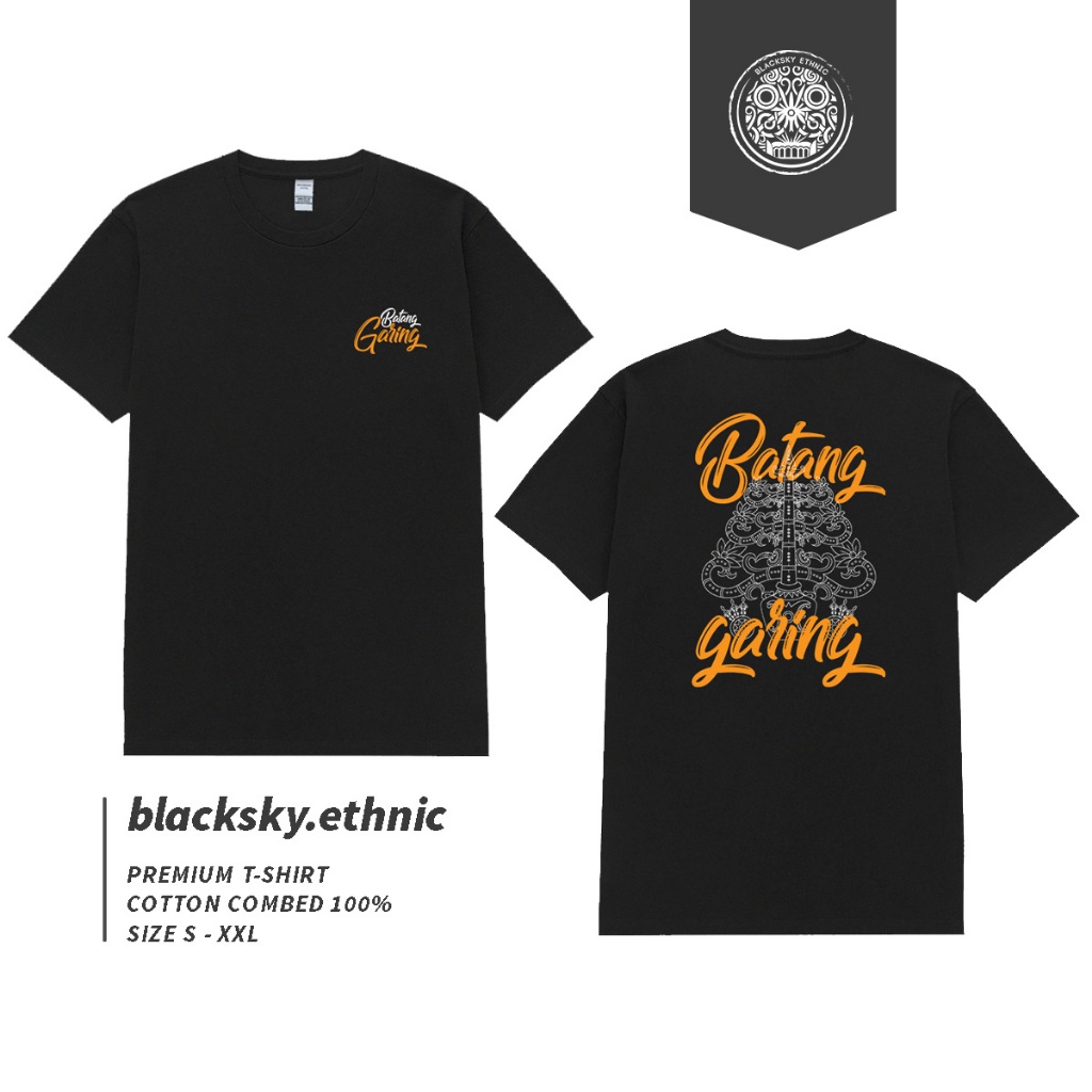 Kaos Etnik KALTENG / Baju Motif Batang Garing / Baju Etnik / Baju kaos dayak / baju kalimantan / kao
