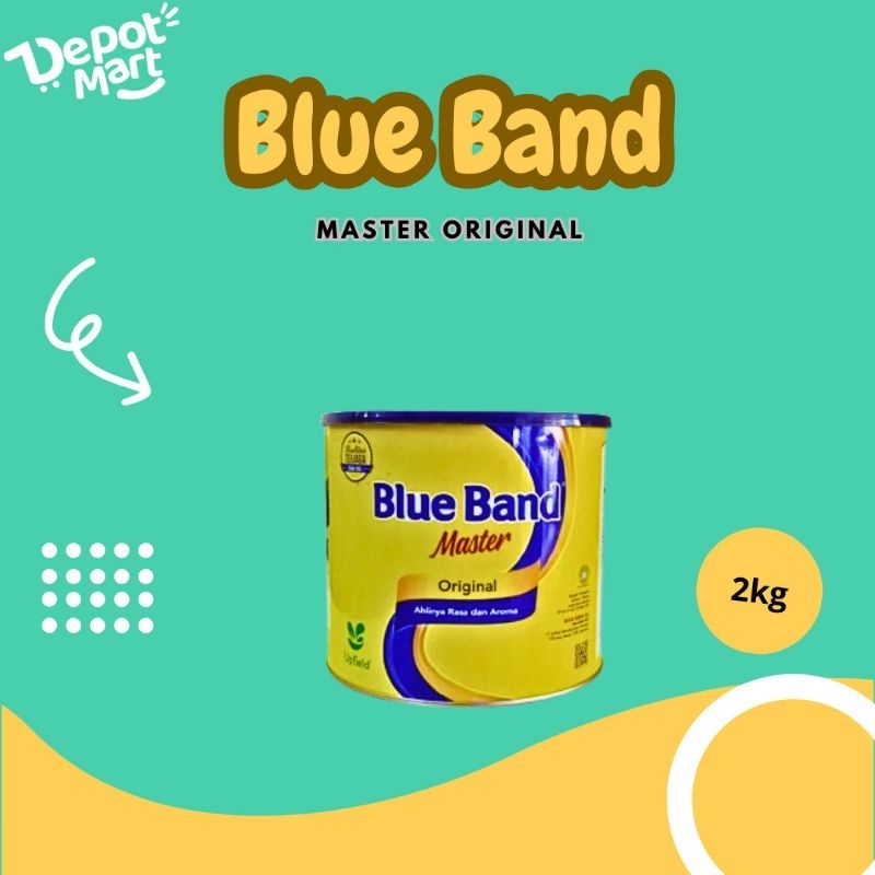 

Blue Band Master Original 2KG / Serbaguna Mentega Margarin