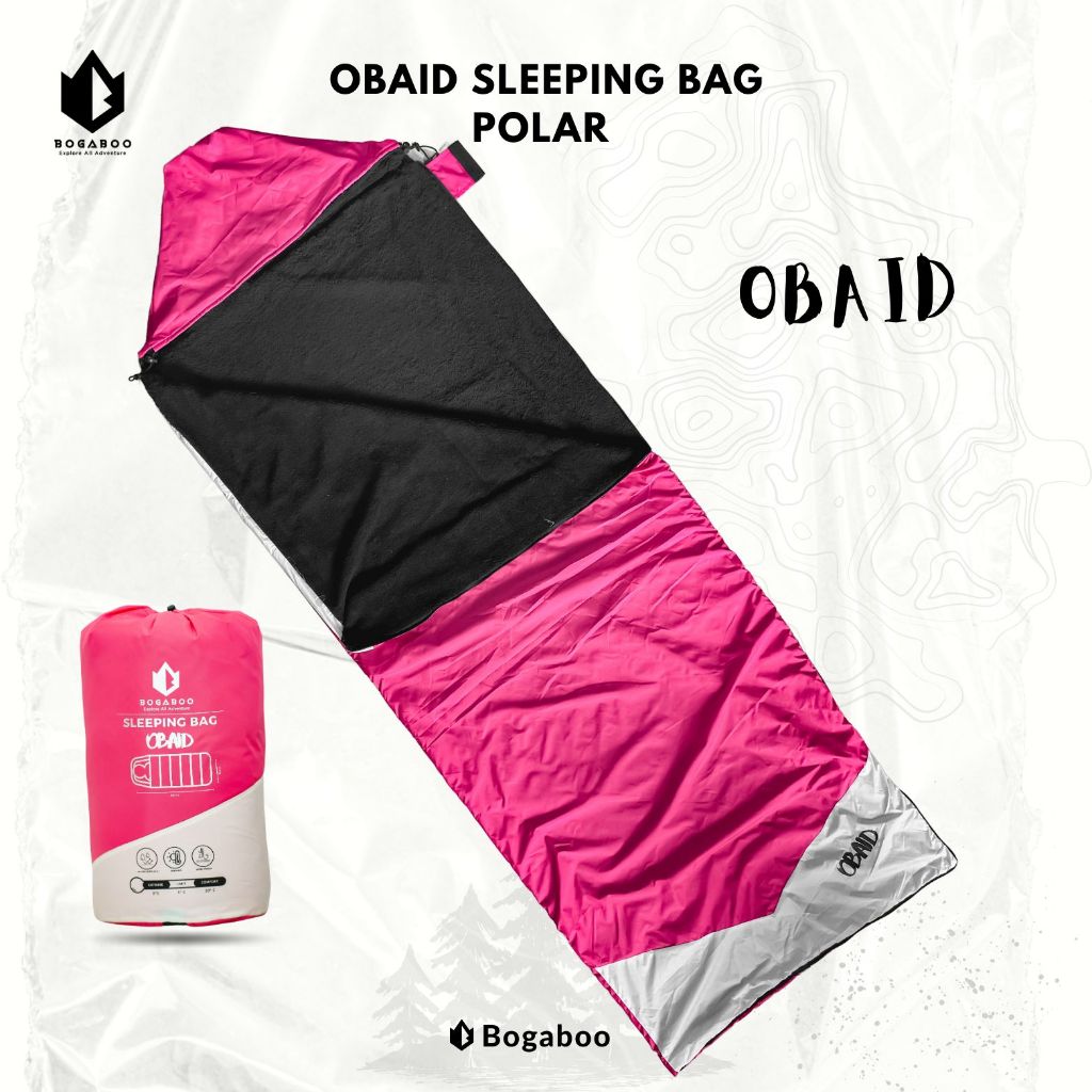 Sleeping Bag POLAR BULU Bogaboo SERI OBAID - Kantong Selimut Tidur - Sleeping bag Gunung Tebal Hanga