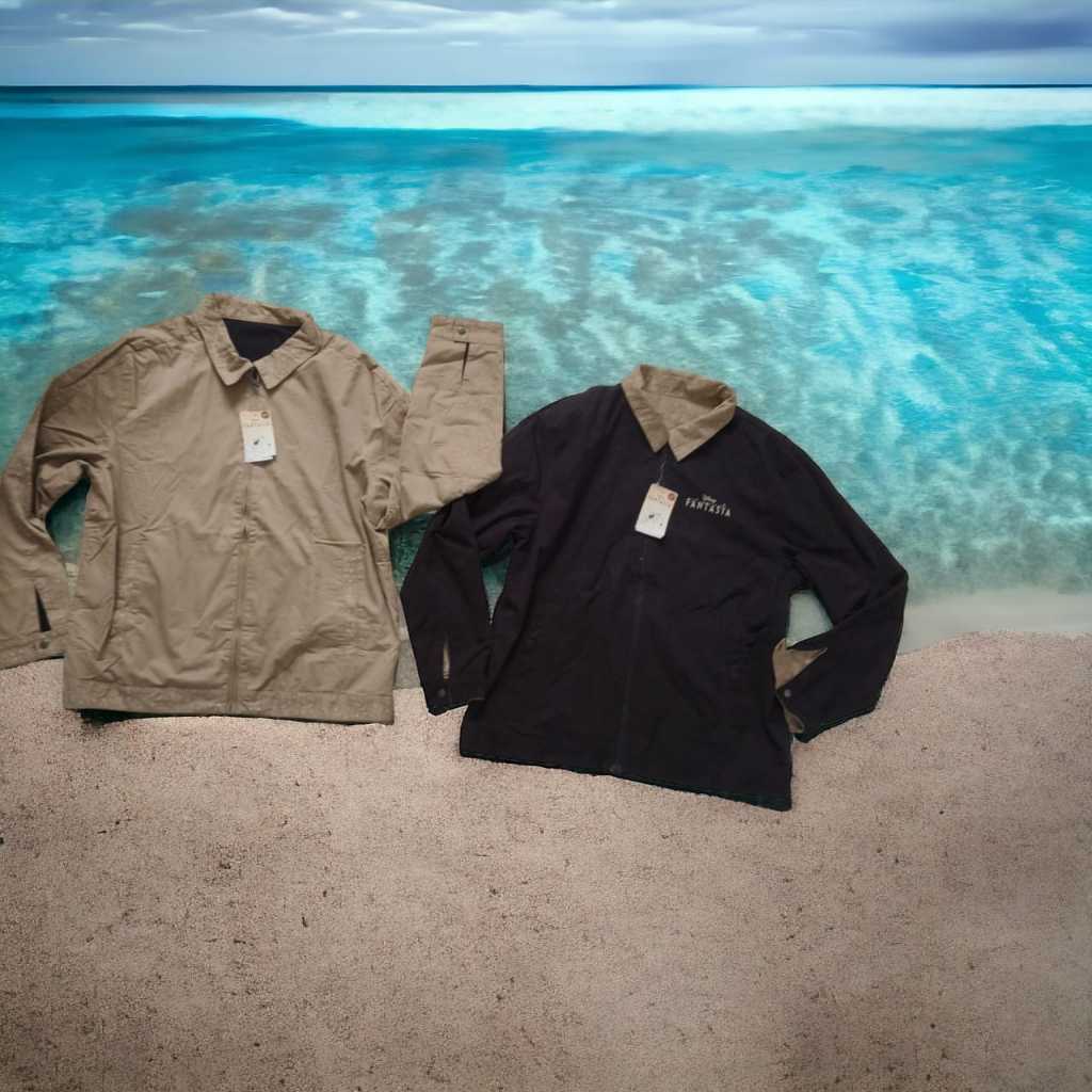 Giordano Disney Jacket Unisex Fantasia Mickey Woodsmoke X Black