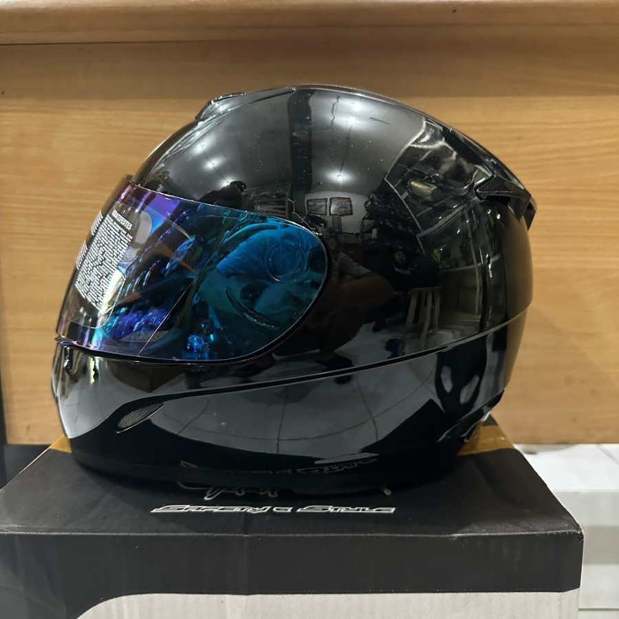 HELM BMC FULLFACE BLADE POLOS VISOR RAINBOW