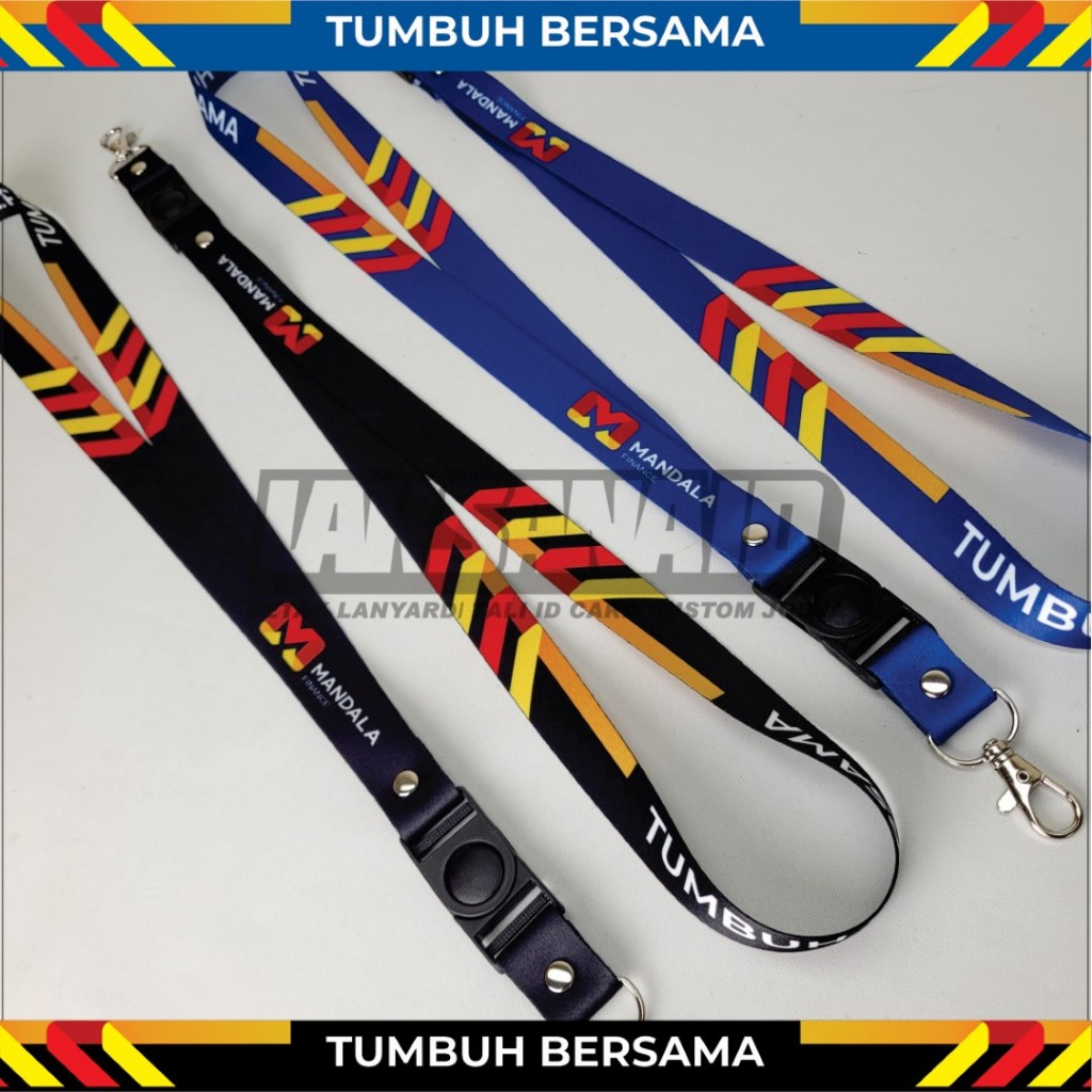 

LANYARD Tali ID Card MANDALA FINANCE FULL PRINT PLUS HOLDER
