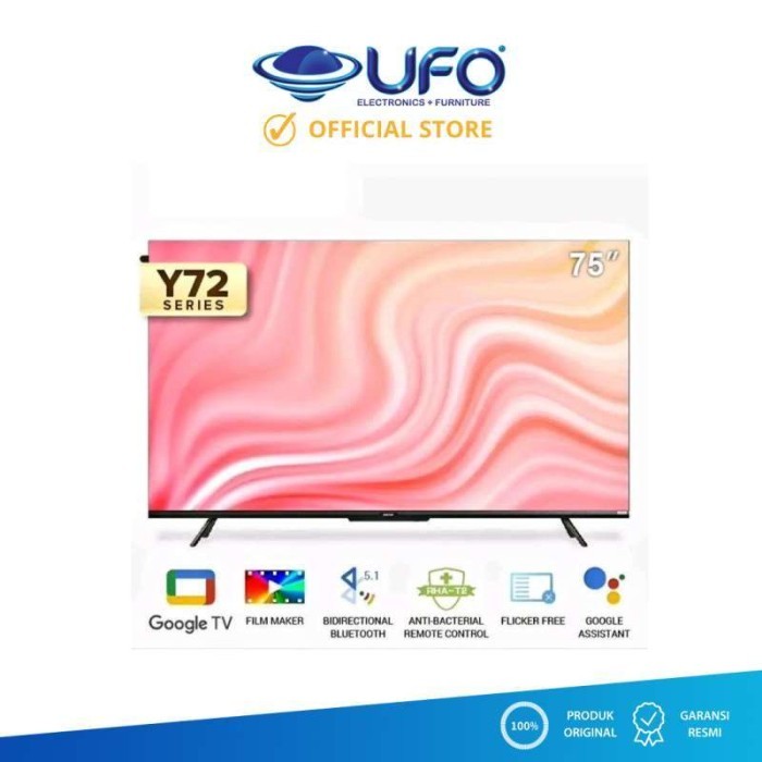 COOCAA LED TV 75Y72 4K UHD 75 inch