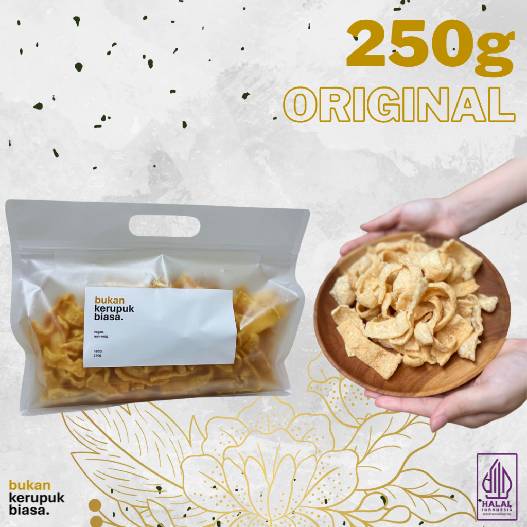 

250g [ORIGINAL] bukankerupukbiasa.