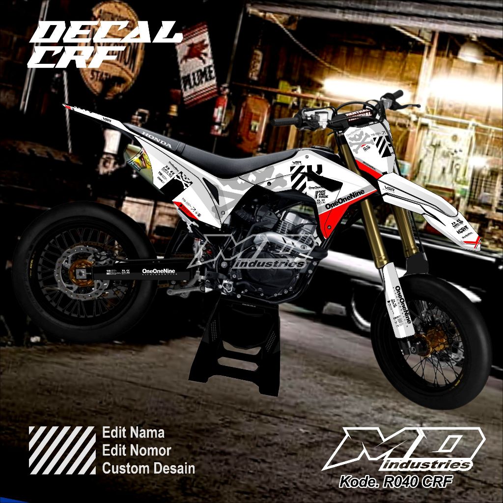 Decal KLX BF, Dtraker 150 Full Krom Hologram, KLX Old, KLX Gordon (Bisa Request) KLX01