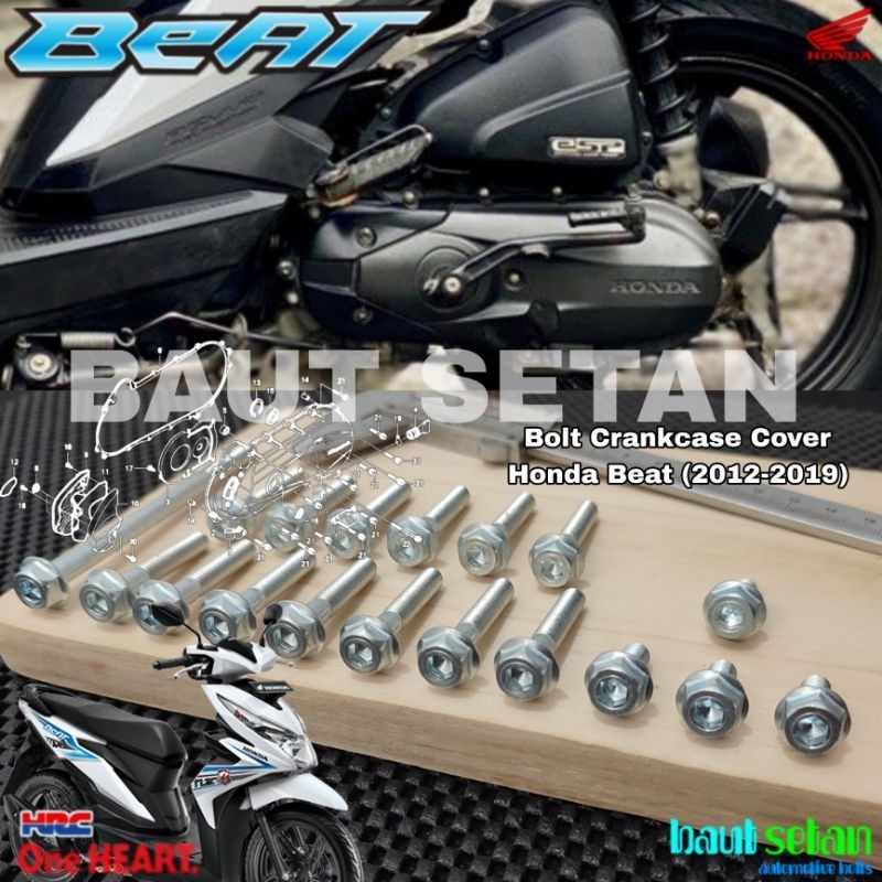 Baut Blok CVT Honda Beat ESP (Mode Dua Kunci) 2012-2019