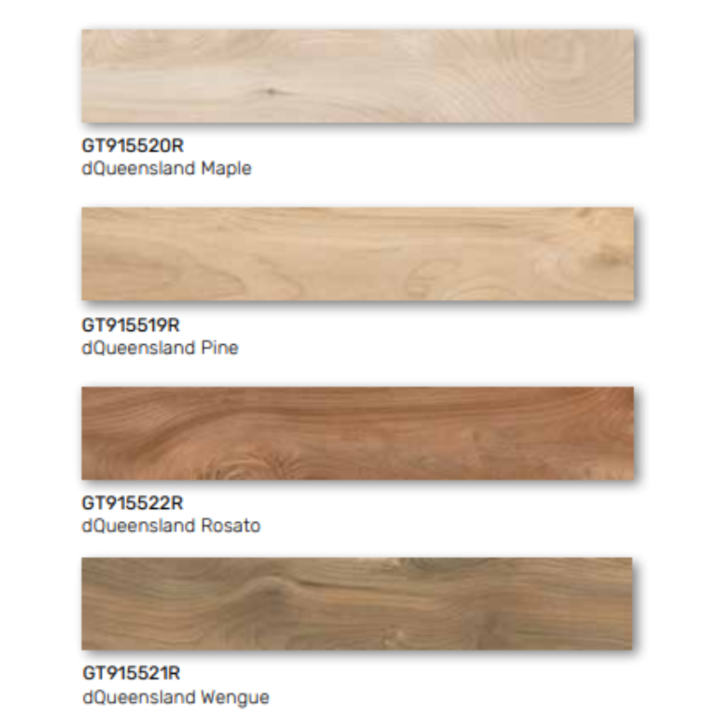 ROMAN GRANIT GRADE A UNTUK LANTAI DINDING WOODMOOD 90X15 dQUEENSLAND PINE MAPLE