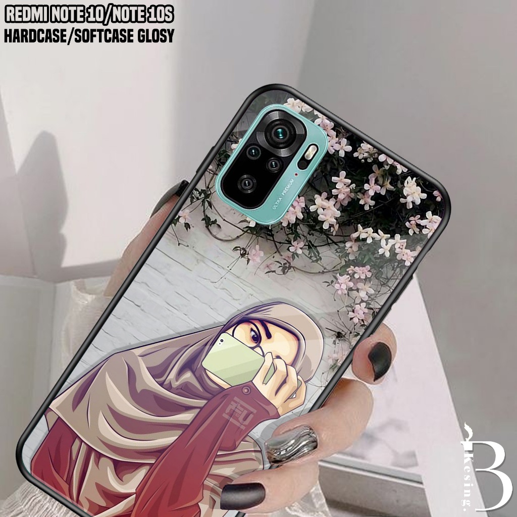 Case Xiaomi Redmi Note 10 / Note 10S - Casing Hp Xiaomi Redmi Note 10S / Note 10 Motif HJB - Silikon