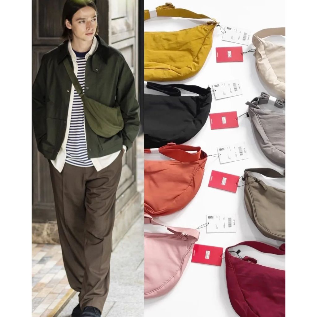 Tas Sling Bag Round Mini Shoulder Bag Uniqlo